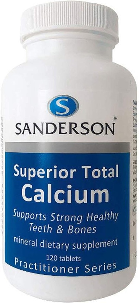Sanderson Superior Total Calcium (120 tables)
